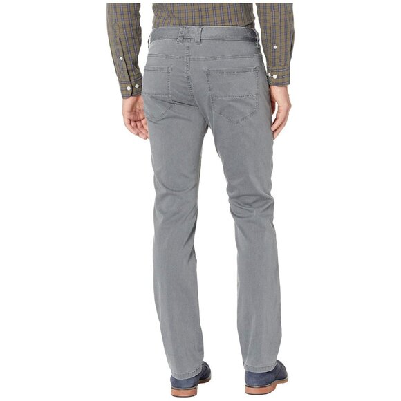 Tommy Bahama Men's 32W x 34L Fog Grey Boracay Five-Pocket Stretch Chino Pant - Picture 3 of 12